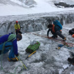 Ausbildung Gletscher Spaltenrettung