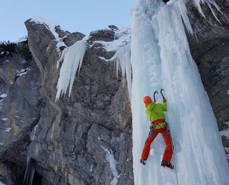 Eisklettern Brunnital Uri Bergführer