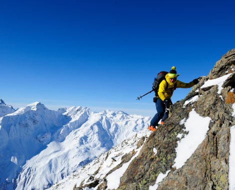 Arlberg Bergsteigen Skitour
